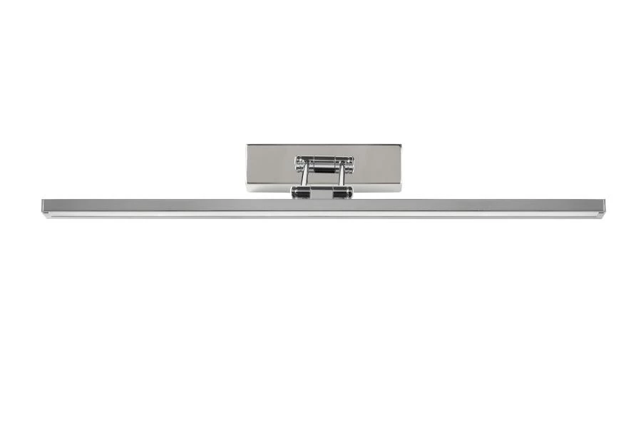 Lucide ERWAN - Spiegelleuchte Badezimmer - LED - 1x12W 3000K - IP21 - Chrom - AUSgeschaltet